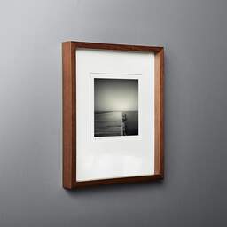 Art and collection photography Denis Olivier, Beach Plank, Balaruc-Les-Bains, France. August 2006. Ref-1037 - Denis Olivier Art Photography, original fine-art photograph in limited edition and signed in dark wood frame
