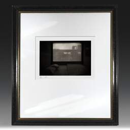 Art and collection photography Denis Olivier, Bed Room, Citizen M Hotel, Rotterdam, Netherlands. April 2015. Ref-1330 - Denis Olivier Photography, original fine-art photograph in limited edition and signed in black and gold wood frame