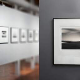 Art and collection photography Denis Olivier, Beyond The Horizon, Brittany, France. August 2005. Ref-1127 - Denis Olivier Photography, gallery exhibition with black frame