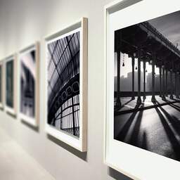 Art and collection photography Denis Olivier, Bir-Hakeim Bridge, Metro Line 6, Paris, France. February 2022. Ref-11527 - Denis Olivier Art Photography, Large original photographic art print in limited edition and signed during an exhibition