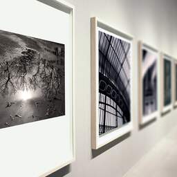 Art and collection photography Denis Olivier, Blossac Park, Poitiers, France. January 1990. Ref-80 - Denis Olivier Art Photography, Large original photographic art print in limited edition and signed during an exhibition