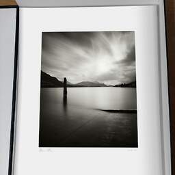 Art and collection photography Denis Olivier, Boat Ramp, Lake Maggiore, Italy. August 2014. Ref-11640 - Denis Olivier Photography, original photographic print in limited edition and signed, framed under cardboard mat