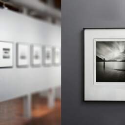 Art and collection photography Denis Olivier, Boat Ramp, Lake Maggiore, Italy. August 2014. Ref-11640 - Denis Olivier Photography, gallery exhibition with black frame