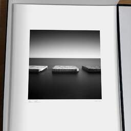 Art and collection photography Denis Olivier, Breakwaters, Etude 1, Sant-Feliu De Guixols, Spain. November 2007. Ref-1116 - Denis Olivier Art Photography, original photographic print in limited edition and signed, framed under cardboard mat