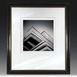 Art and collection photography Denis Olivier, Brelin, Etude 5, Les Menuires, France. February 2021. Ref-11435 - Denis Olivier Photography, original fine-art photograph in limited edition and signed in black and gold wood frame
