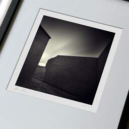 Art and collection photography Denis Olivier, Broken Wall, Dunnet Head, Easter Head, Scotland. April 2006. Ref-969 - Denis Olivier Art Photography, large original 9 x 9 inches fine-art photograph print in limited edition, framed and signed