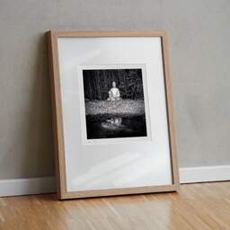 Art and collection photography Denis Olivier, Buddha, Royan, France. July 2022. Ref-11560 - Denis Olivier Photography, original fine-art photograph in limited edition and signed in light wood frame
