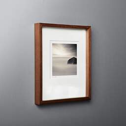 Art and collection photography Denis Olivier, Bunker In The Sea, Plage Des Combots, France. October 2006. Ref-1057 - Denis Olivier Photography, original fine-art photograph in limited edition and signed in dark wood frame