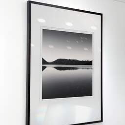 Art and collection photography Denis Olivier, Calm At Dusk, Etude 1, Lake Tikitapu, Bay Of Plenty, New Zealand. July 2018. Ref-11442 - Denis Olivier Art Photography, Exhibition of a large original photographic art print in limited edition and signed