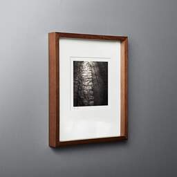 Art and collection photography Denis Olivier, Carolus Street, Poitiers, France. November 1989. Ref-914 - Denis Olivier Photography, original fine-art photograph in limited edition and signed in dark wood frame