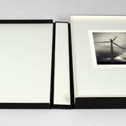 Art and collection photography Denis Olivier, Causeymire Wind Farm, Achkeepster Hill, Scotland. April 2006. Ref-970 - Denis Olivier Photography, photograph with matte folding in a luxury book presentation box