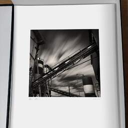 Art and collection photography Denis Olivier, Cement Factory, Etude 4, Quai Sainte-Croix, Bordeaux, France. September 2005. Ref-783 - Denis Olivier Photography, original photographic print in limited edition and signed, framed under cardboard mat