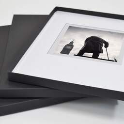 Art and collection photography Denis Olivier, Churchill Statue, London, England. August 2022. Ref-11583 - Denis Olivier Art Photography, original fine-art photograph in limited edition and signed in a folding and archival conservation box