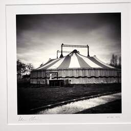 Art and collection photography Denis Olivier, Circus, Bordeaux, France. March 2007. Ref-1073 - Denis Olivier Art Photography, original photographic print in limited edition and signed, framed under cardboard mat