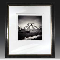 Art and collection photography Denis Olivier, Circus, Bordeaux, France. March 2007. Ref-1073 - Denis Olivier Photography, original fine-art photograph in limited edition and signed in black and gold wood frame