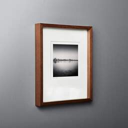 Art and collection photography Denis Olivier, City Skyline, Bordeaux-Lake, France. April 2021. Ref-11471 - Denis Olivier Photography, original fine-art photograph in limited edition and signed in dark wood frame