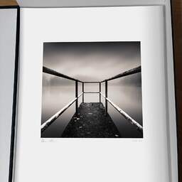 Art and collection photography Denis Olivier, Come Early Morning, Pont-Berthois, France. January 2008. Ref-1123 - Denis Olivier Photography, original photographic print in limited edition and signed, framed under cardboard mat