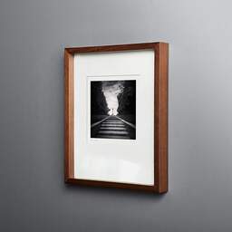 Art and collection photography Denis Olivier, Cross Of Sacrifice, Étaples Military Cemetery, France. August 2021. Ref-11482 - Denis Olivier Photography, original fine-art photograph in limited edition and signed in dark wood frame