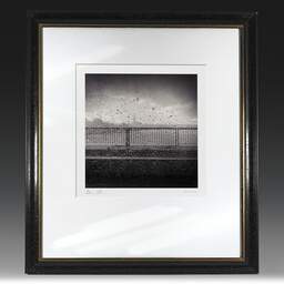 Art and collection photography Denis Olivier, Crossing Saint-Jean Bridge, Bordeaux, France, France. October 2020. Ref-1367 - Denis Olivier Photography, original fine-art photograph in limited edition and signed in black and gold wood frame