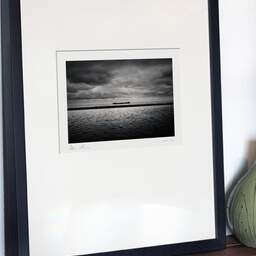 Art and collection photography Denis Olivier, Cruising Boat, Netherlands, Netherlands. April 2015. Ref-1377 - Denis Olivier Photography, gallery exhibition with black frame