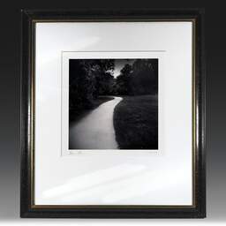 Art and collection photography Denis Olivier, Curved Path, Plaisance-du-Touch, France. June 2021. Ref-11463 - Denis Olivier Photography, original fine-art photograph in limited edition and signed in black and gold wood frame