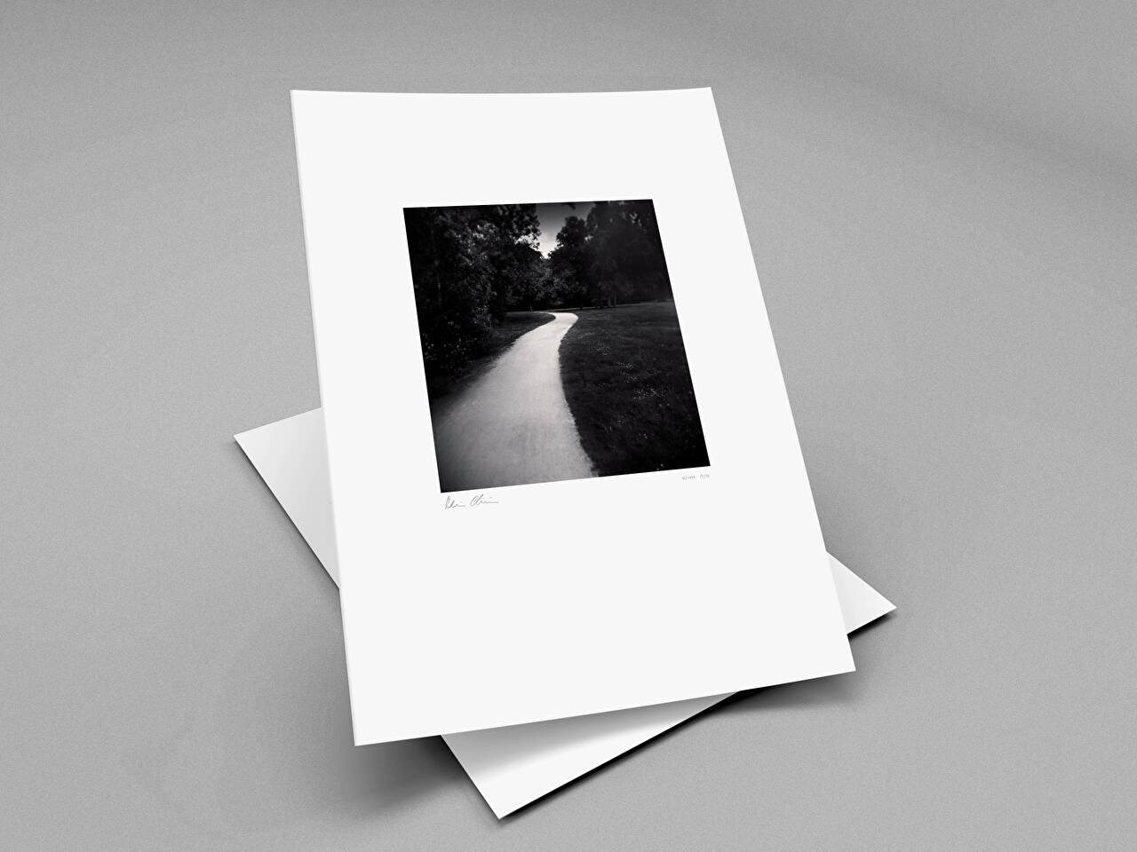 Curved Path, PlaisanceduTouch, France. June 2021. Ref11463 Denis