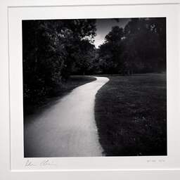 Art and collection photography Denis Olivier, Curved Path, Plaisance-du-Touch, France. June 2021. Ref-11463 - Denis Olivier Art Photography, original photographic print in limited edition and signed, framed under cardboard mat