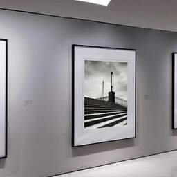 Art and collection photography Denis Olivier, Debilly Stairs, Paris, France. February 2023. Ref-11657 - Denis Olivier Photography, Exhibition of a large original photographic art print in limited edition and signed