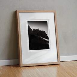Art and collection photography Denis Olivier, Dunnottar Castle, Stonehaven, Scotland. August 2022. Ref-11617 - Denis Olivier Art Photography, original fine-art photograph in limited edition and signed in light wood frame
