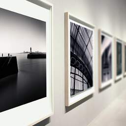 Art and collection photography Denis Olivier, East And West Jetty Lighthouses, Saint-Nazaire, France. August 2020. Ref-1425 - Denis Olivier Art Photography, Large original photographic art print in limited edition and signed during an exhibition