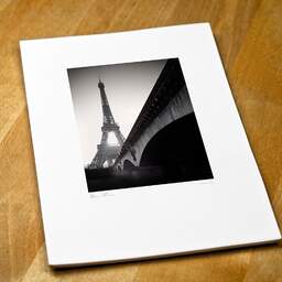 Art and collection photography Denis Olivier, Eiffel Tower Sunrise, Paris, France. February 2022. Ref-11625 - Denis Olivier Art Photography, original fine-art photograph print in limited edition and signed