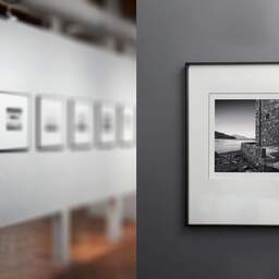 Art and collection photography Denis Olivier, Eilean Donan Castle, Etude 2, Highlands, Scotland. August 2022. Ref-11581 - Denis Olivier Photography, gallery exhibition with black frame
