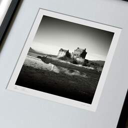 Art and collection photography Denis Olivier, Eilean Donan Castle, Etude 4, Highlands, Scotland. August 2022. Ref-11675 - Denis Olivier Art Photography, large original 9 x 9 inches fine-art photograph print in limited edition, framed and signed