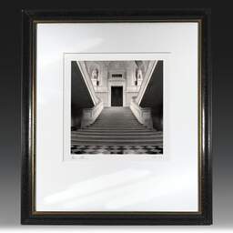 Art and collection photography Denis Olivier, Escalier D'honneur, Arts Et Métiers Museum, Paris, France. October 2005. Ref-808 - Denis Olivier Photography, original fine-art photograph in limited edition and signed in black and gold wood frame