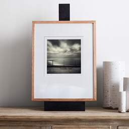 Art and collection photography Denis Olivier, Evening Seaside, Ramsgate Beach, England. April 2006. Ref-935 - Denis Olivier Photography, gallery exhibition with black frame