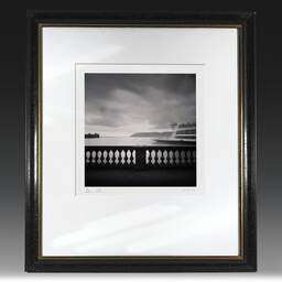 Art and collection photography Denis Olivier, Ferry Cruising, Etude 2, Maggiore Lake, Italy. August 2014. Ref-1430 - Denis Olivier Photography, original fine-art photograph in limited edition and signed in black and gold wood frame