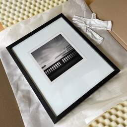 Art and collection photography Denis Olivier, Ferry Cruising, Etude 2, Maggiore Lake, Italy. August 2014. Ref-1430 - Denis Olivier Art Photography, reception and unpacking of an original fine-art photograph in limited edition and signed in a black wooden frame