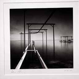 Art and collection photography Denis Olivier, Fishery, Etang De Thau, France. August 2006. Ref-1250 - Denis Olivier Photography, original photographic print in limited edition and signed, framed under cardboard mat