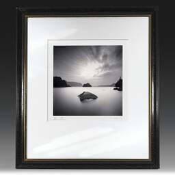 Art and collection photography Denis Olivier, Fjord Rock, Westland, Norway. August 2013. Ref-11600 - Denis Olivier Photography, original fine-art photograph in limited edition and signed in black and gold wood frame