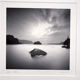 Art and collection photography Denis Olivier, Fjord Rock, Westland, Norway. August 2013. Ref-11600 - Denis Olivier Art Photography, original photographic print in limited edition and signed, framed under cardboard mat