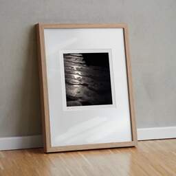 Art and collection photography Denis Olivier, Follow The Light, Poitiers, France. June 1990. Ref-918 - Denis Olivier Photography, original fine-art photograph in limited edition and signed in light wood frame