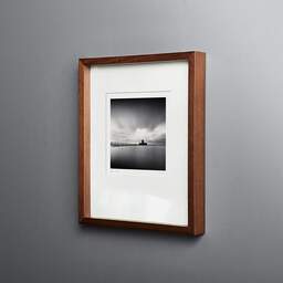 Art and collection photography Denis Olivier, Fort Louvois, Etude 1, Bourcefranc-Le-Chapus, France. November 2021. Ref-11576 - Denis Olivier Photography, original fine-art photograph in limited edition and signed in dark wood frame