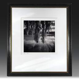 Art and collection photography Denis Olivier, François Soula Lake, Plaisance-du-Touch, France. June 2021. Ref-11453 - Denis Olivier Photography, original fine-art photograph in limited edition and signed in black and gold wood frame