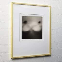 Art and collection photography Denis Olivier, Ghost Opera, Etude 23. September 2007. Ref-1105 - Denis Olivier Art Photography, light wood frame on white wall