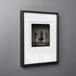 Art and collection photography Denis Olivier, Ghost Opera, Etude 25. September 2007. Ref-1107 - Denis Olivier Photography, black wood frame on gray background
