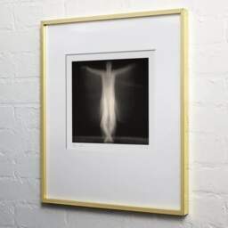 Art and collection photography Denis Olivier, Ghost Opera, Etude 19. November 2006. Ref-1059 - Denis Olivier Photography, light wood frame on white wall