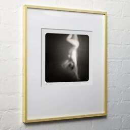 Art and collection photography Denis Olivier, Ghost Opera, Etude 26. October 2007. Ref-1108 - Denis Olivier Photography, light wood frame on white wall