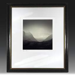 Art and collection photography Denis Olivier, Glencoe, Glen Etive Area, Scotland. April 2006. Ref-961 - Denis Olivier Photography, original fine-art photograph in limited edition and signed in black and gold wood frame