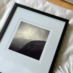 Art and collection photography Denis Olivier, Glencoe, Glen Etive Area, Scotland. April 2006. Ref-972 - Denis Olivier Art Photography, reception and unpacking of an original fine-art photograph in limited edition and signed in a black wooden frame