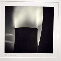 Art and collection photography Denis Olivier, Nuclear Power Plant, Etude 2, Golfech, France. August 2006. Ref-1028 - Denis Olivier Photography, original photographic print in limited edition and signed, framed under cardboard mat
